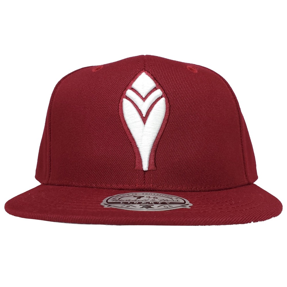 Atlanta Braves Mitchell & Ness MLB Fitted 7 3/8 Liberty Fit Hat Cap Maroon NWT